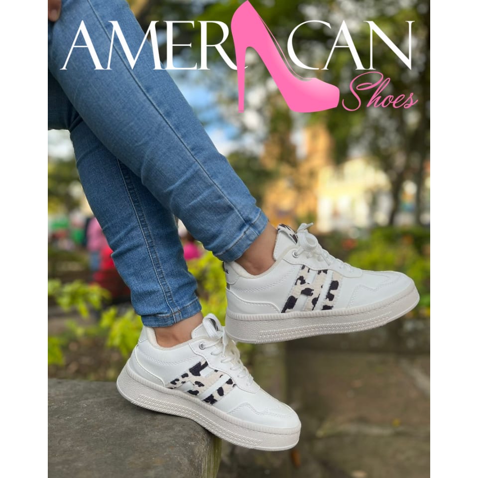 TENIS VALQUIRIA ANIMAL PRINT